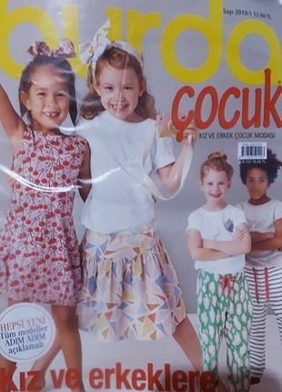 Burda Çocuk Dergileri ve aksesuar