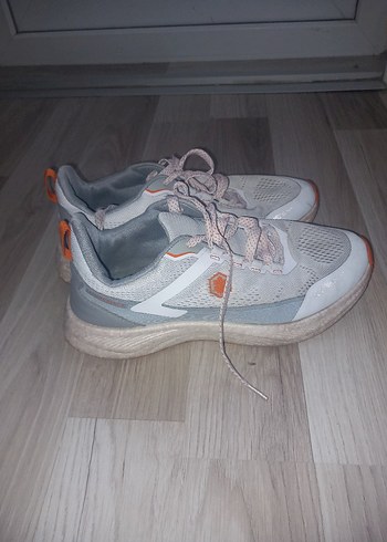 Beyaz Bağcıklı erkek Spor Ayakkabı - Görsel 2