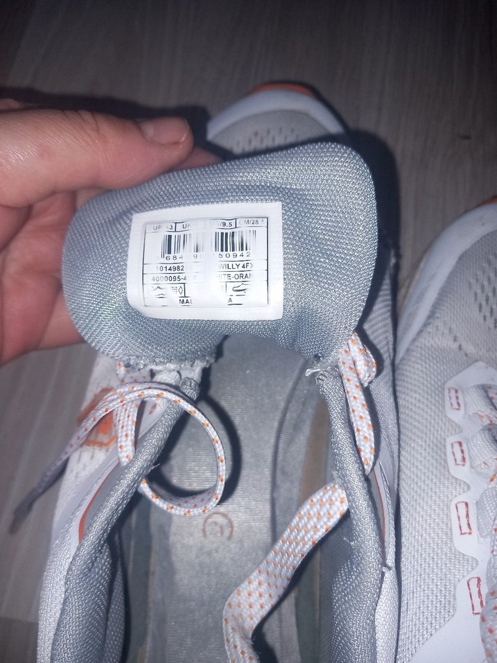 Beyaz Bağcıklı erkek Spor Ayakkabı - Görsel 3