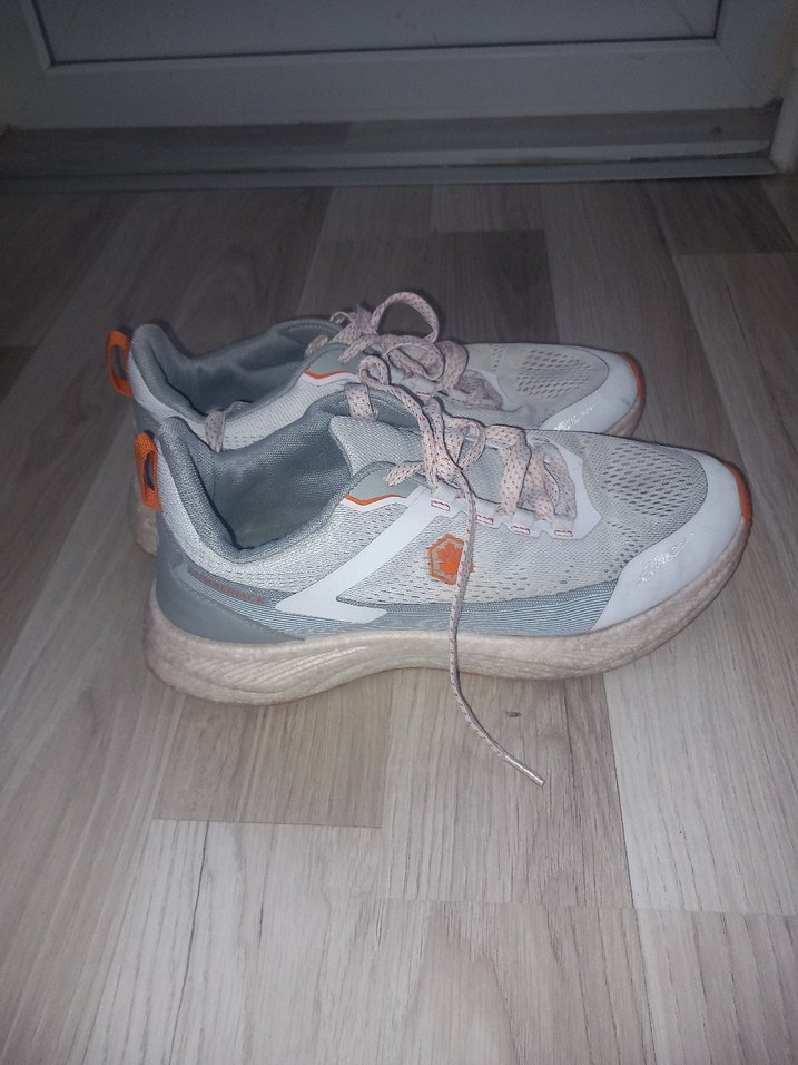 Beyaz Bağcıklı erkek Spor Ayakkabı - Görsel 2