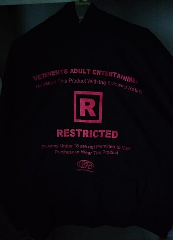 Vetements Restricted hoodie