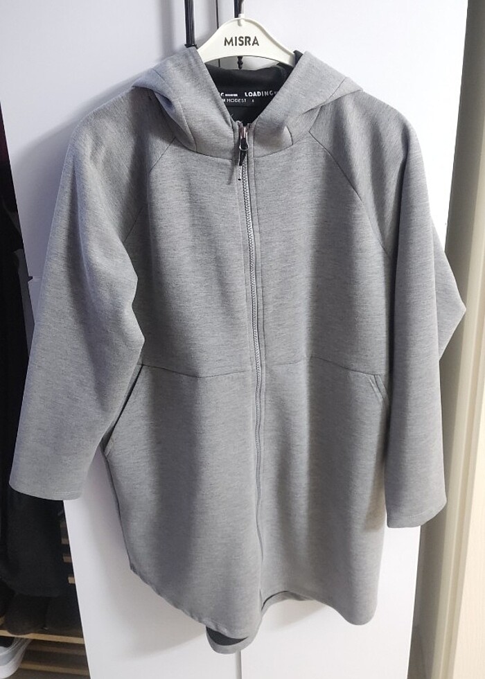 Kapüşonlu hırka - Görsel 2