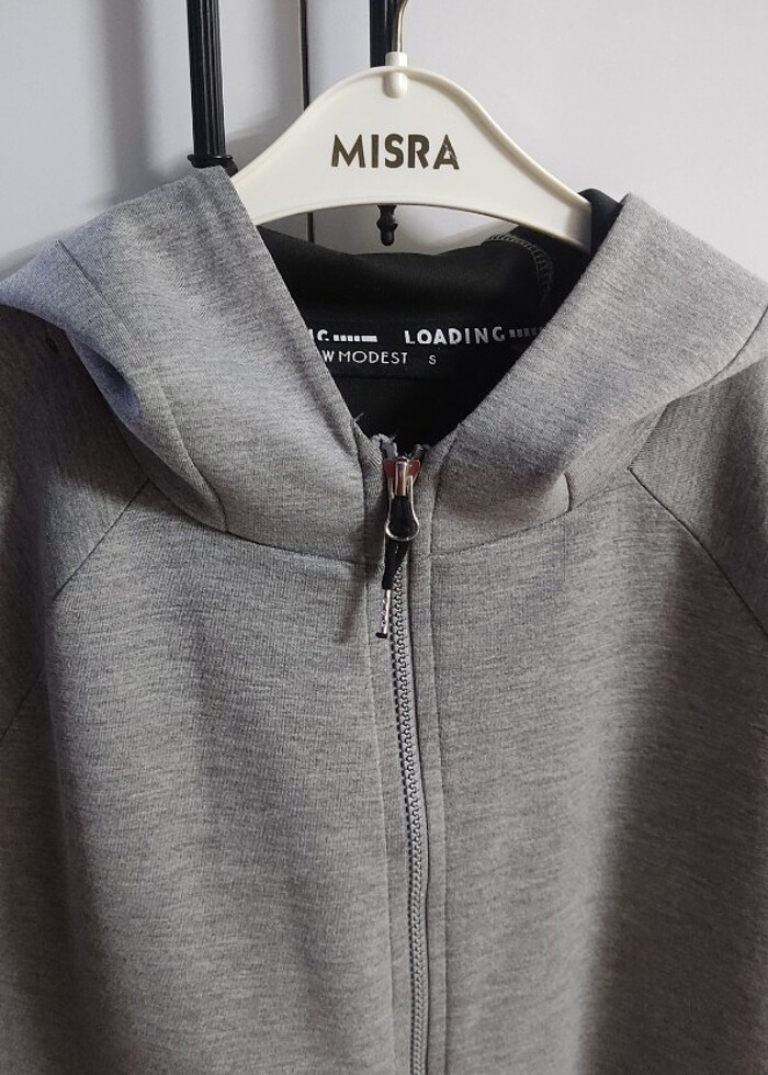 Kapüşonlu hırka - Görsel 3