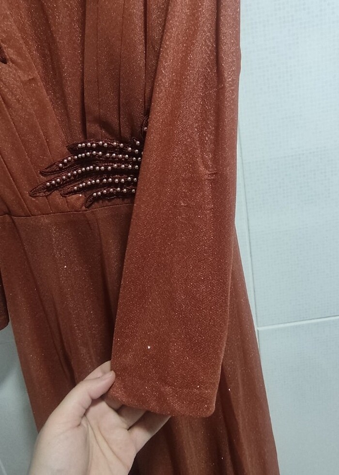 Abiye tül elbise - Görsel 3