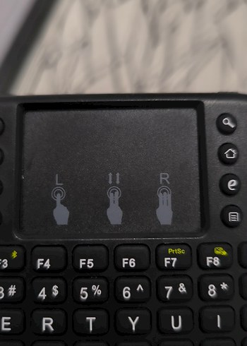 Kompakt Kablosuz Mini Klavye Siyah - Görsel 3