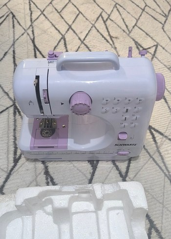 Schwartz Beyaz Mini Dikiş Makinesi - Görsel 2