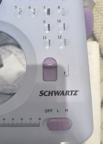 Schwartz Beyaz Mini Dikiş Makinesi - Görsel 4