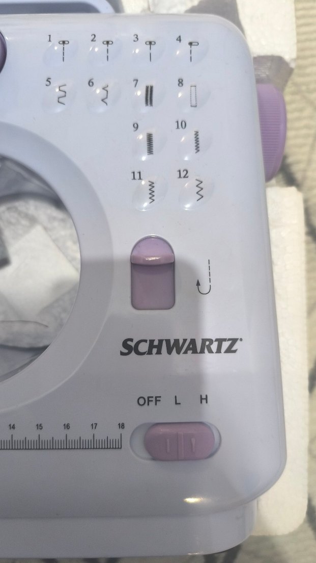 Schwartz Beyaz Mini Dikiş Makinesi - Görsel 4