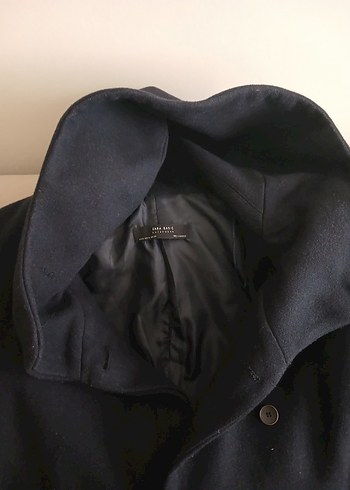 Siyah Kapüşonlu Kaban zara - Görsel 4