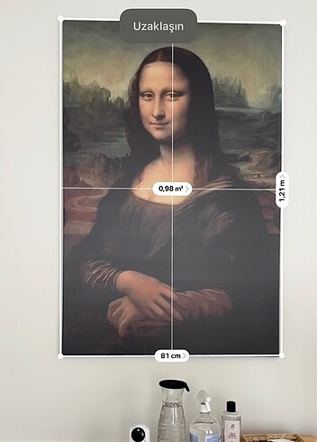 Mona lisa ikea tablo büyük boy