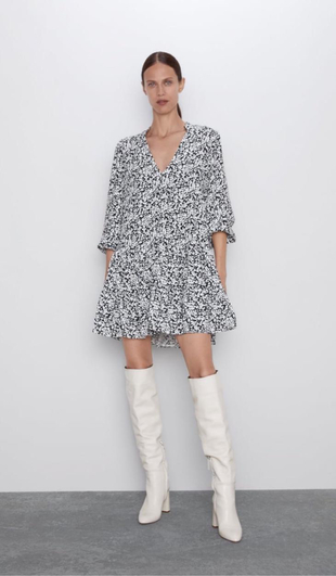 Zara yeni etiketli elbise