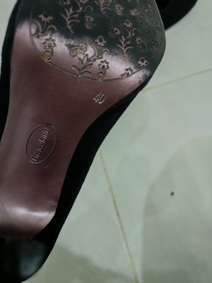 Siyah Minimalist Stiletto Topuklu - Görsel 5