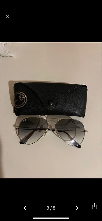  Beden Rayban rb3025 güneş gözlüğü