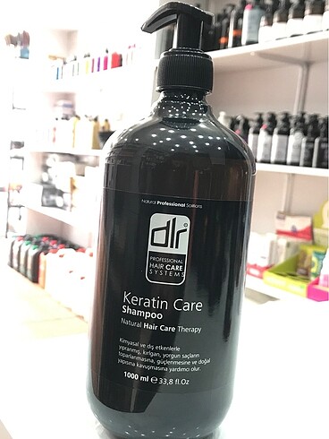 Keratinli şampuan