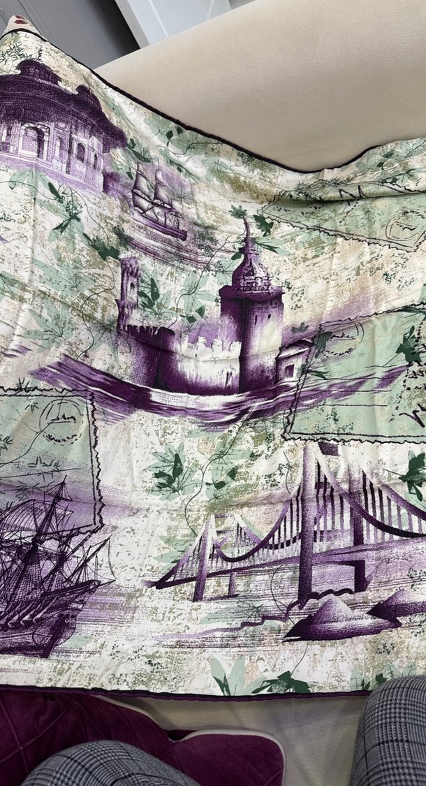 Armine Kadın İpek eşarp - Görsel 2