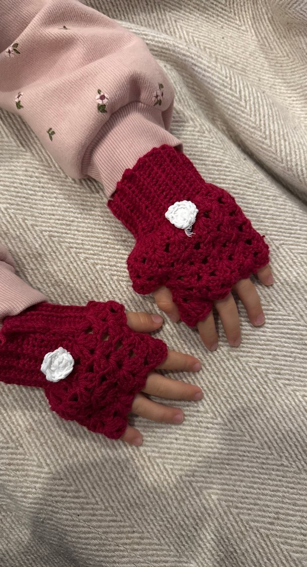 Örgü eldiven - Görsel 3