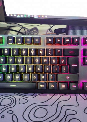 Asus Rog Strix Scope RX Red Switch TR Klavye - Görsel 2