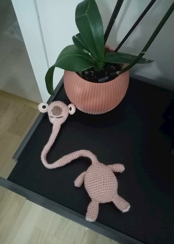 Pembe Örgü uyku arkadaşım - Görsel 6