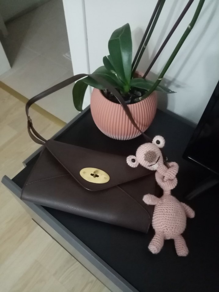 Pembe Örgü uyku arkadaşım - Görsel 2