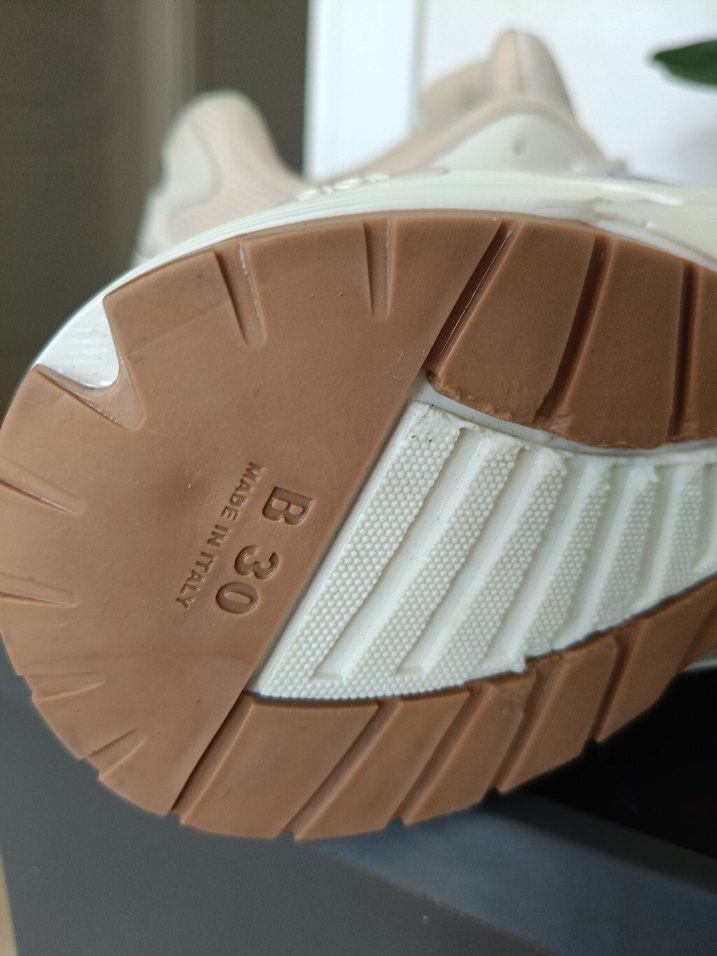 Dior Bej Bağcıklı erkek Spor Ayakkabı - Görsel 4