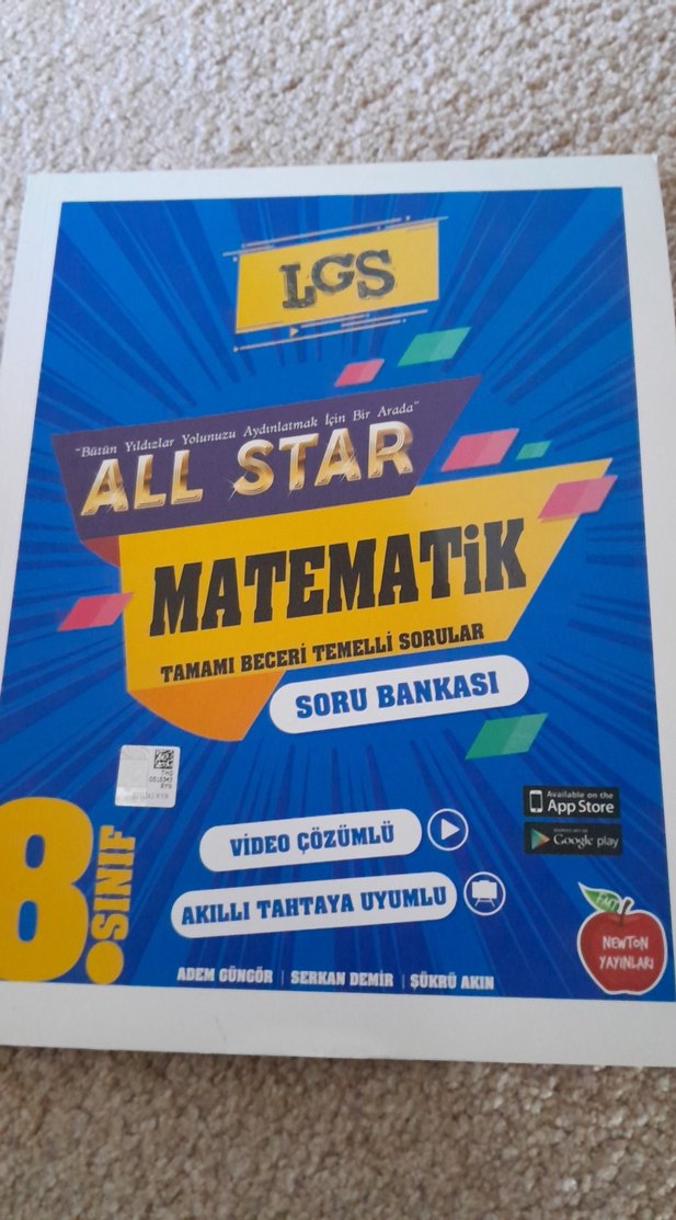 LGS 8. Sınıf All Star Matematik Soru Bankası - Görsel 2