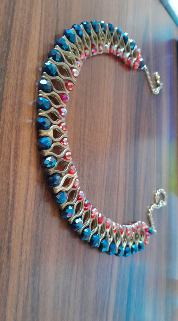 Renkli Boncuklu Bohem Uzun Kolye - Görsel 2