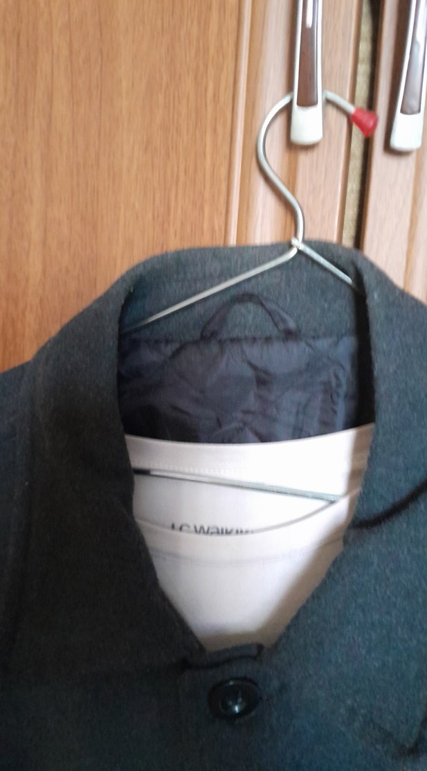 Gri Düğmeli Erkek Midi Boy  Kalin Kislik Ceket - Görsel 3