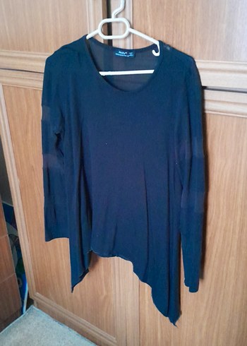 Kadın Siyah Uzun Kollu Sik Bluz - Görsel 4