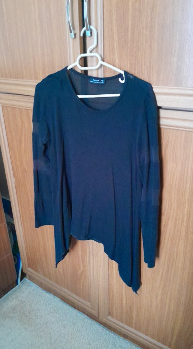 Kadın Siyah Uzun Kollu Sik Bluz - Görsel 4