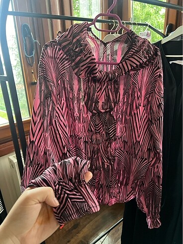 Pembe bluz 36-38