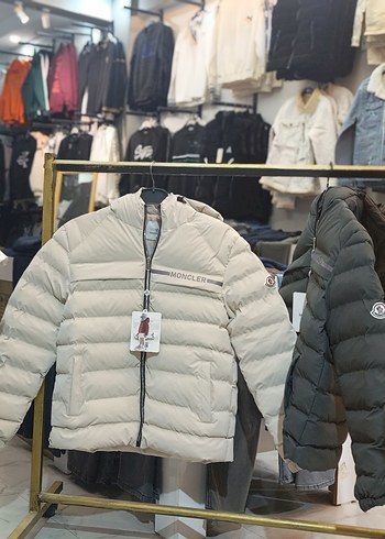 Moncler Ekru Sisme Mont