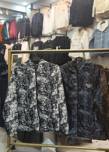Diğer Polo Lacoste Kapusonlu Sehir Stili Ceket Yagmurluk