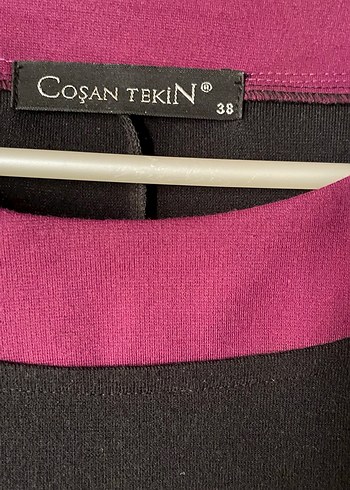 Truvakar 3/4 Kollu Siyah Midi Elbise - Görsel 4