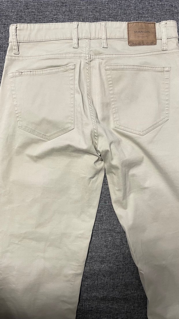 Bej Regular Fit Koton Erkek Pantolon - Görsel 2