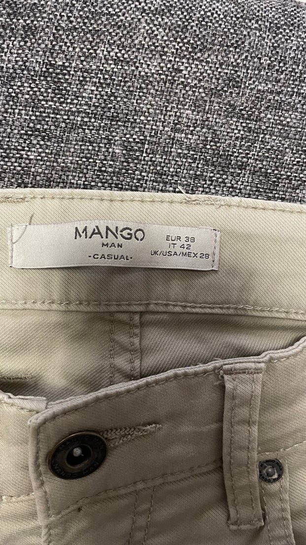 Bej Regular Fit Koton Erkek Pantolon - Görsel 4