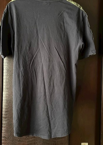 Gri Kısa Kollu Pamuklu Erkek Tişört - Görsel 6