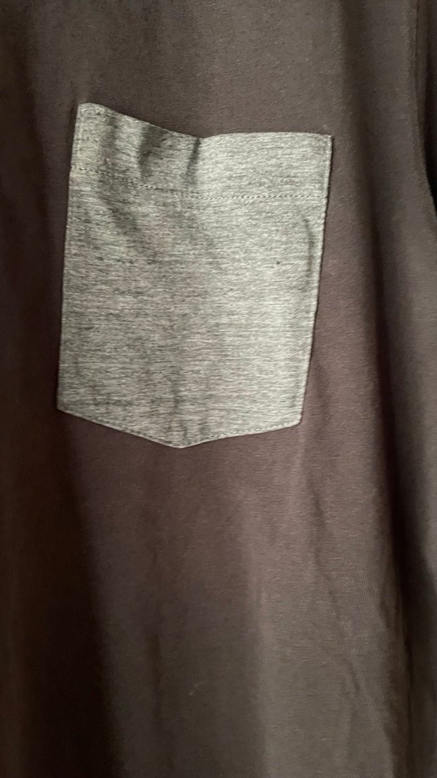 Gri Kısa Kollu Pamuklu Erkek Tişört - Görsel 3