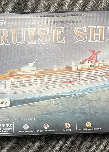 3D puzzle Kruvaziyer Model Kit