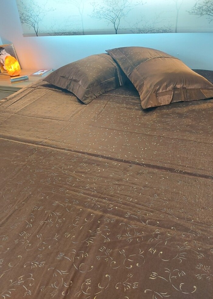 Saten yatak örtüsü - Görsel 2