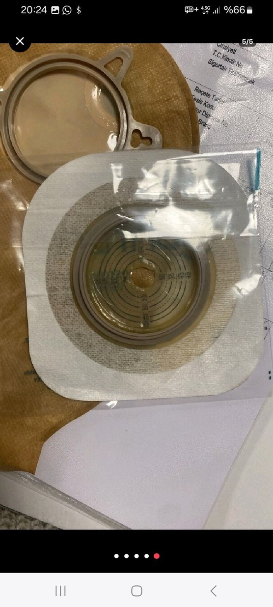 colostomi torbası ve adaptörü - Görsel 3