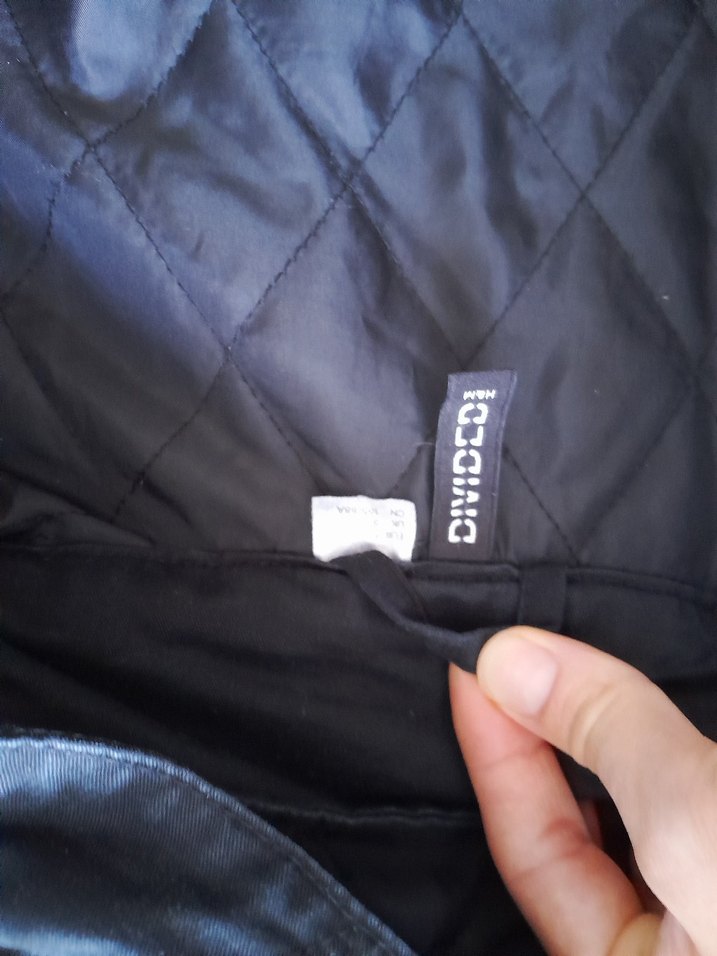 Düğmeli Siyah Midi Kadın Mont parka - Görsel 3