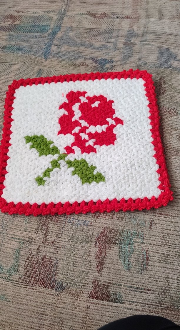 Kırmızı Kenarlı Gül Desenli Banyo Süngeri tanesi 200 tl - Görsel 3