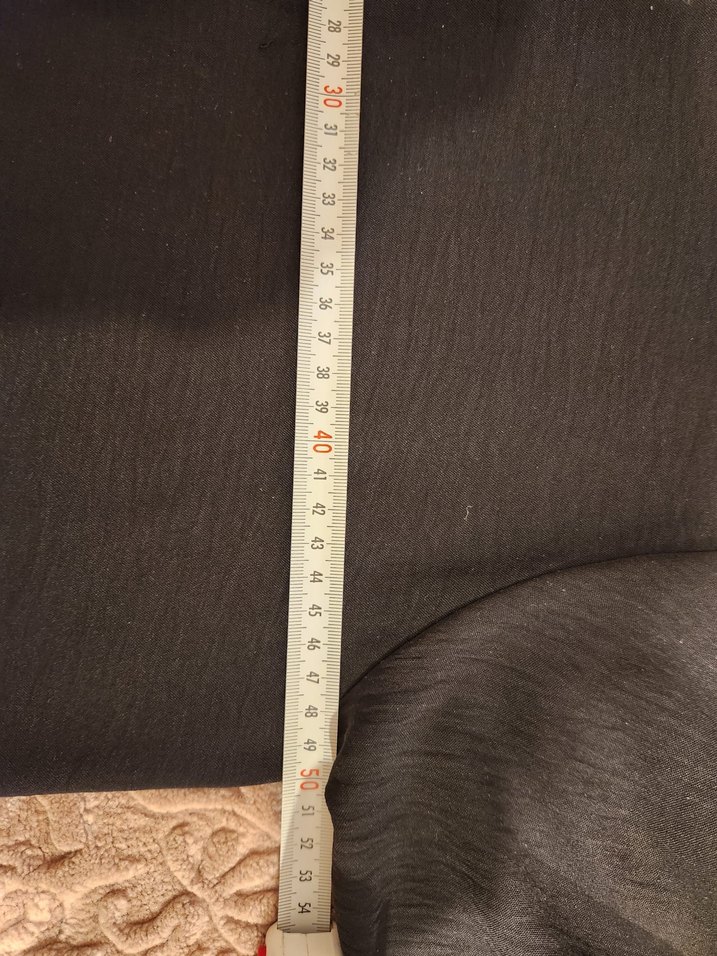 Düğmeli Uzun Kollu Keten Tunik - Görsel 4