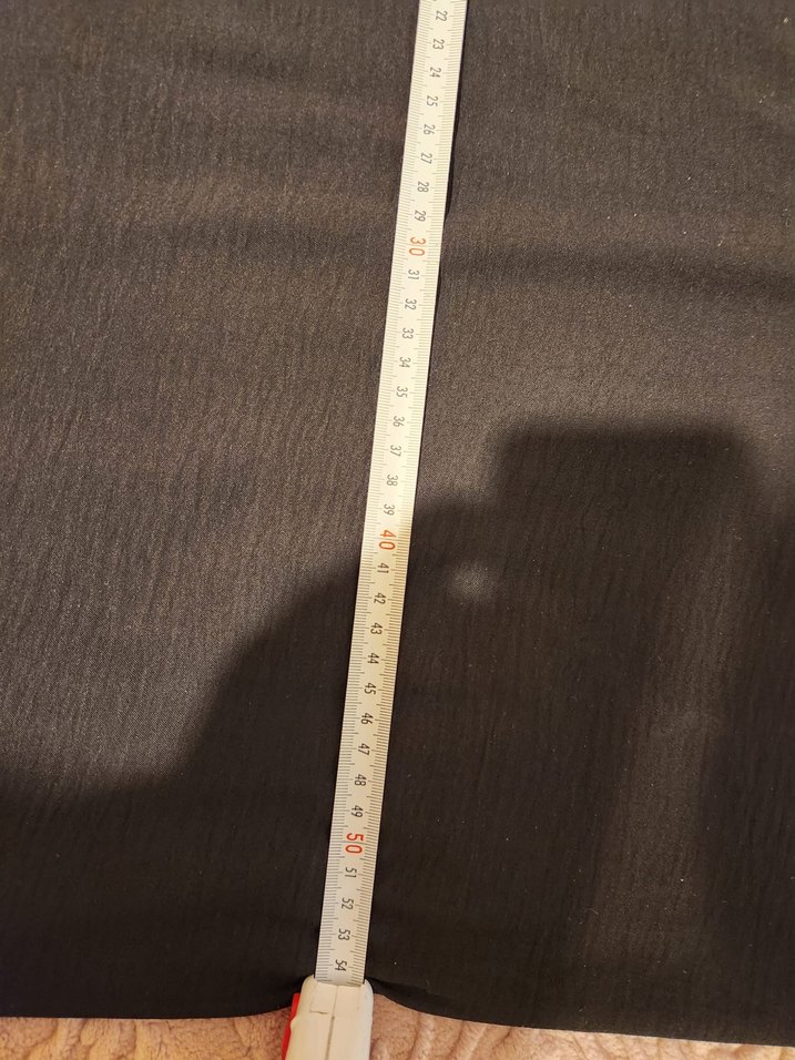 Düğmeli Uzun Kollu Keten Tunik - Görsel 3