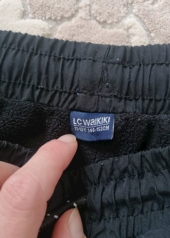 LC Waikiki Erkek Çocuk Siyah Rahat Outdoor Eşofman Altı