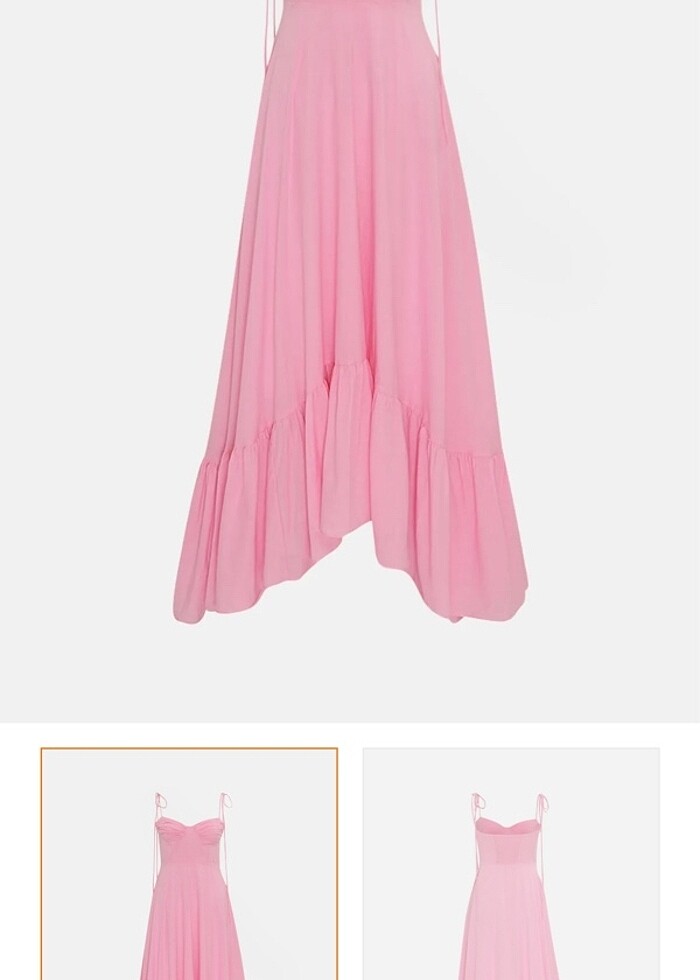 Açelya Okçu Pembe Elbise - Görsel 3