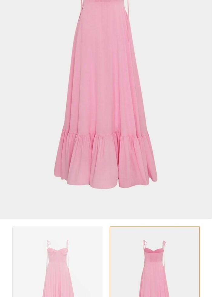 Açelya Okçu Pembe Elbise - Görsel 4