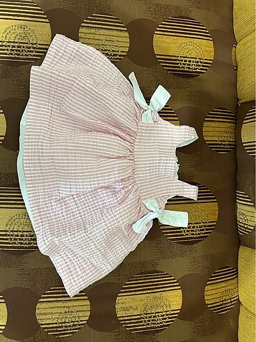 Kız Bebek Pembe Elbise - Görsel 3