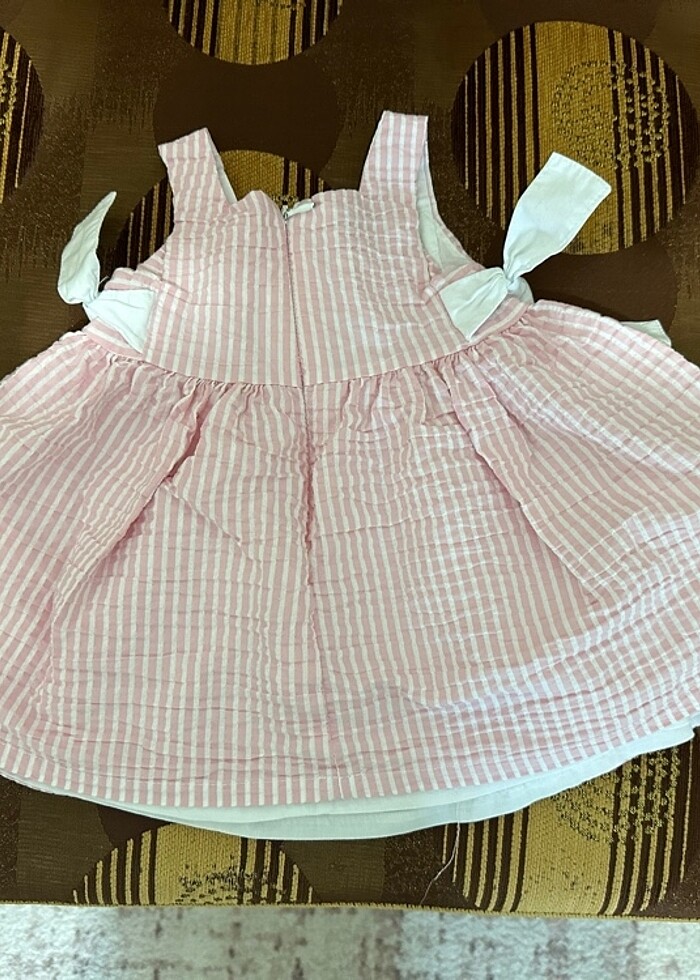 Kız Bebek Pembe Elbise - Görsel 2