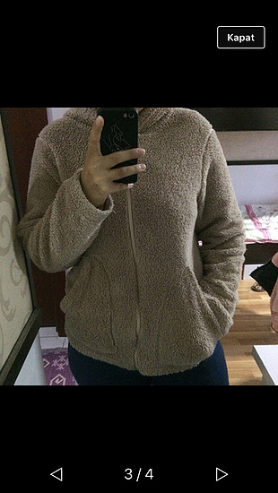 peluş hırka